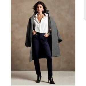 NWT Banana Republic The Modern Sloan Pant in Navy - Size 0 Petite
